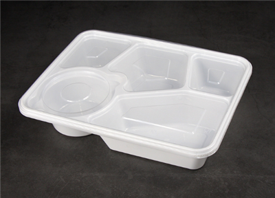 Potravinová kvalita BPA Free Take Away Bento Lunch Box Bezpečné v mikrovlnné troubě Nádoby na přípravu jídla